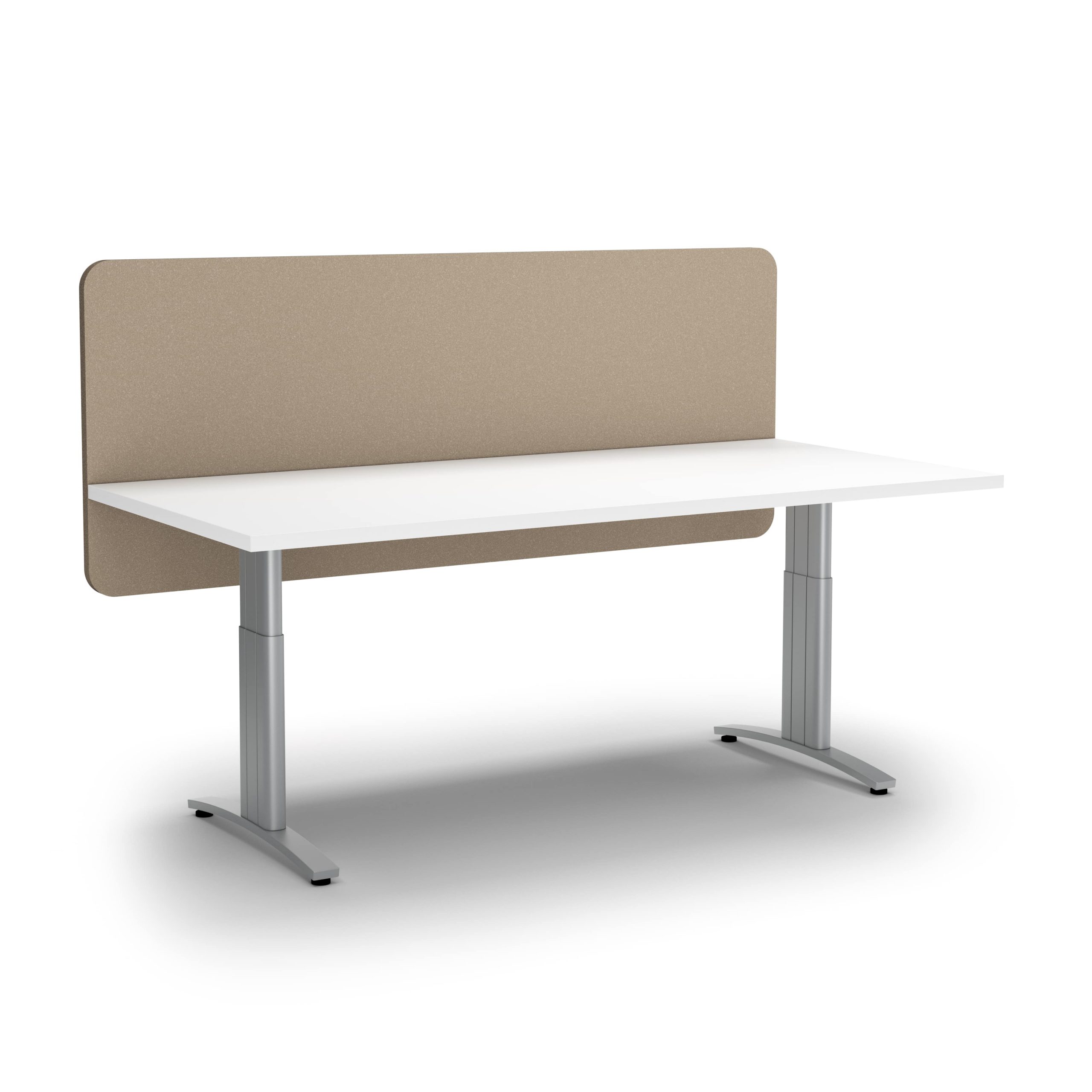 Acoustic Desk Screen Modesty Panel - Boyd Workspaces